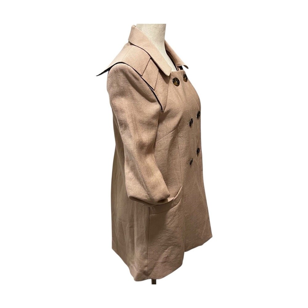 Bcbgeneration Double Breasted Coat Jacket Dark Bu… - image 5